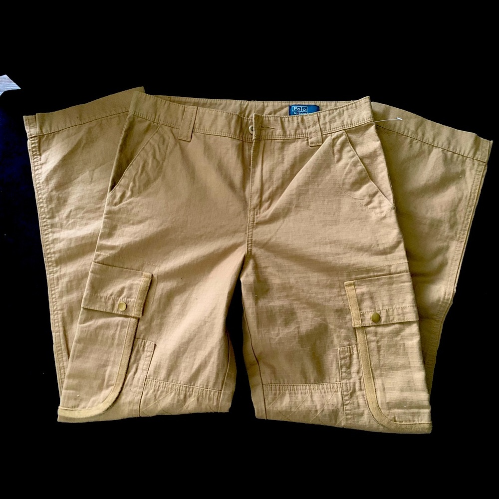 Boys polo cargo pocket pants
